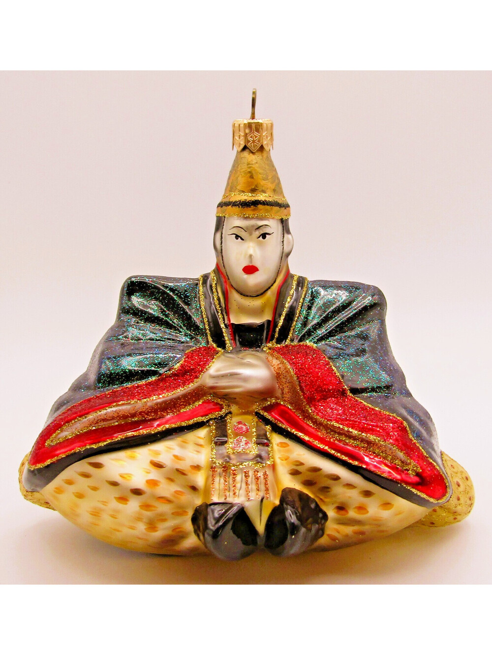 Thomas Glenn Holidays Seated Japanese Emperor Ornament with Tags from Barney's